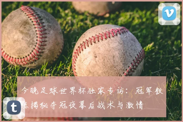 今晚足球世界杯独家专访：冠军教练揭秘夺冠夜幕后战术与激情