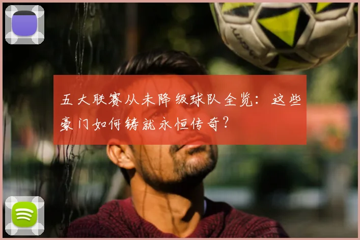 五大联赛从未降级球队全览：这些豪门如何铸就永恒传奇？