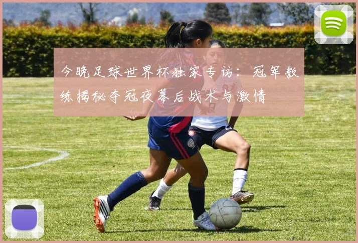 今晚足球世界杯独家专访：冠军教练揭秘夺冠夜幕后战术与激情